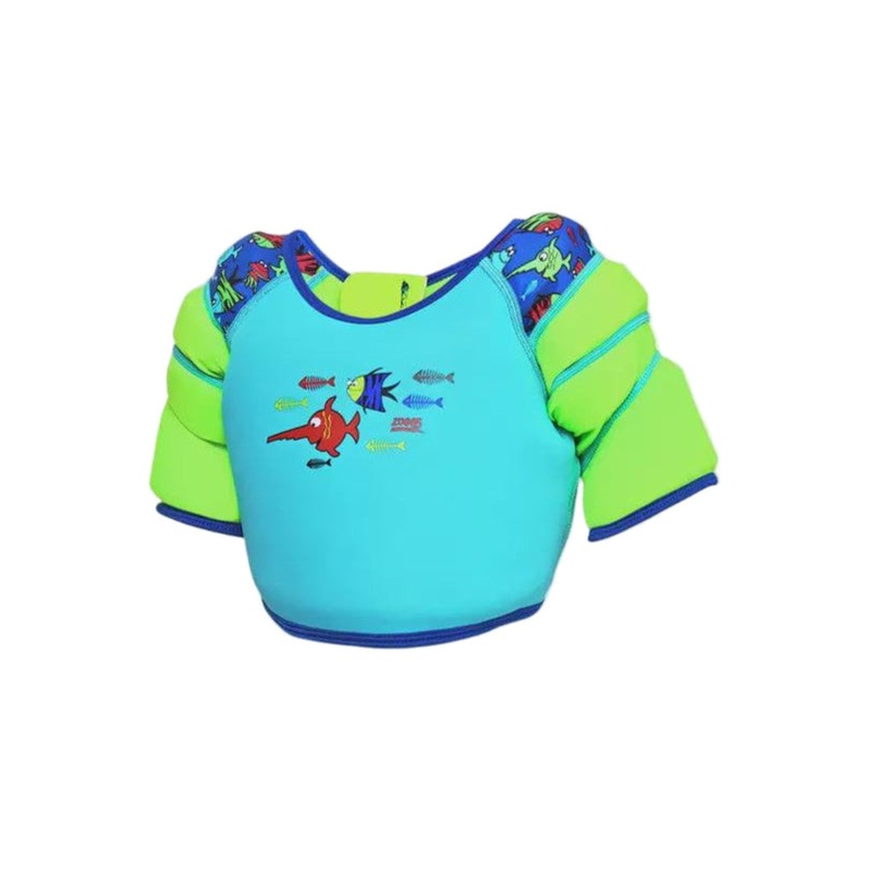 Zoggs Water Wings Vest – Blue|Age 1-2|Age 2-3