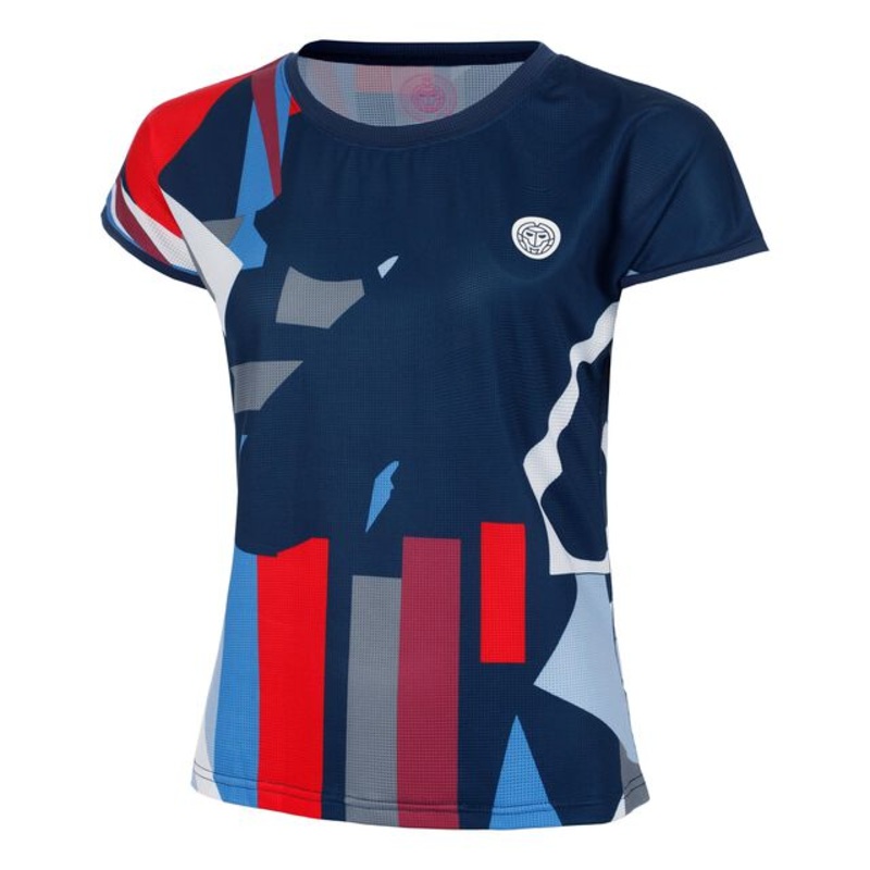 New York 2024 T-Shirt Women – Dark Blue, Multicoloured