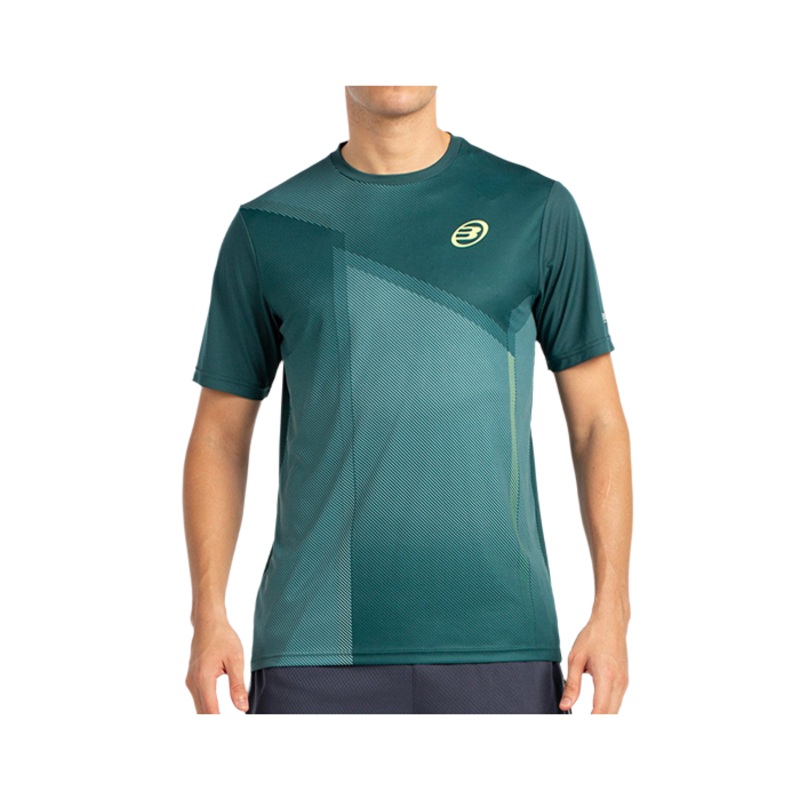 Camiseta Bullpadel Lagar Verde Oscuro 2025