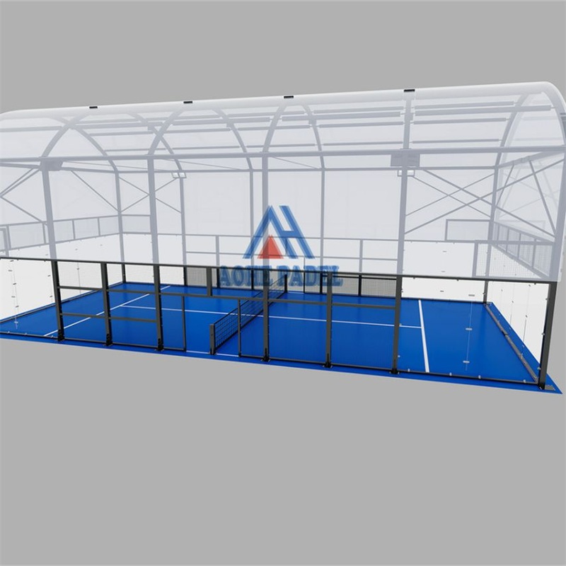 Economic Price Stable Padel Courts Paddle Tennis Court with Roof