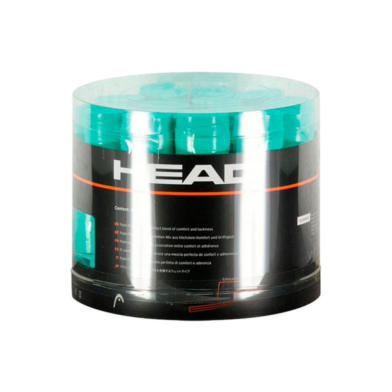 Tambor Overgrips HEAD Padel Pro Verde (x60)