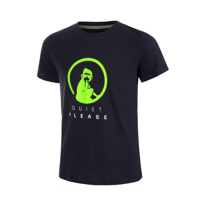 Wild Advantage Logo T-Shirt Boys – Dark Blue, Neon Green
