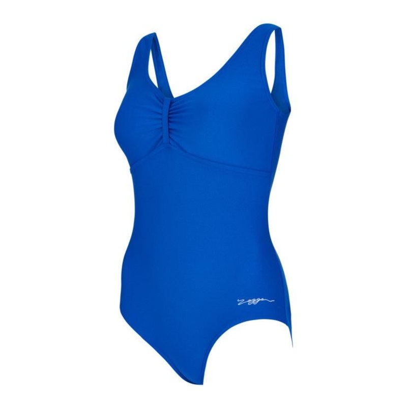 Zoggs Marley Scoopback Ladies Swimming Costume – Blue