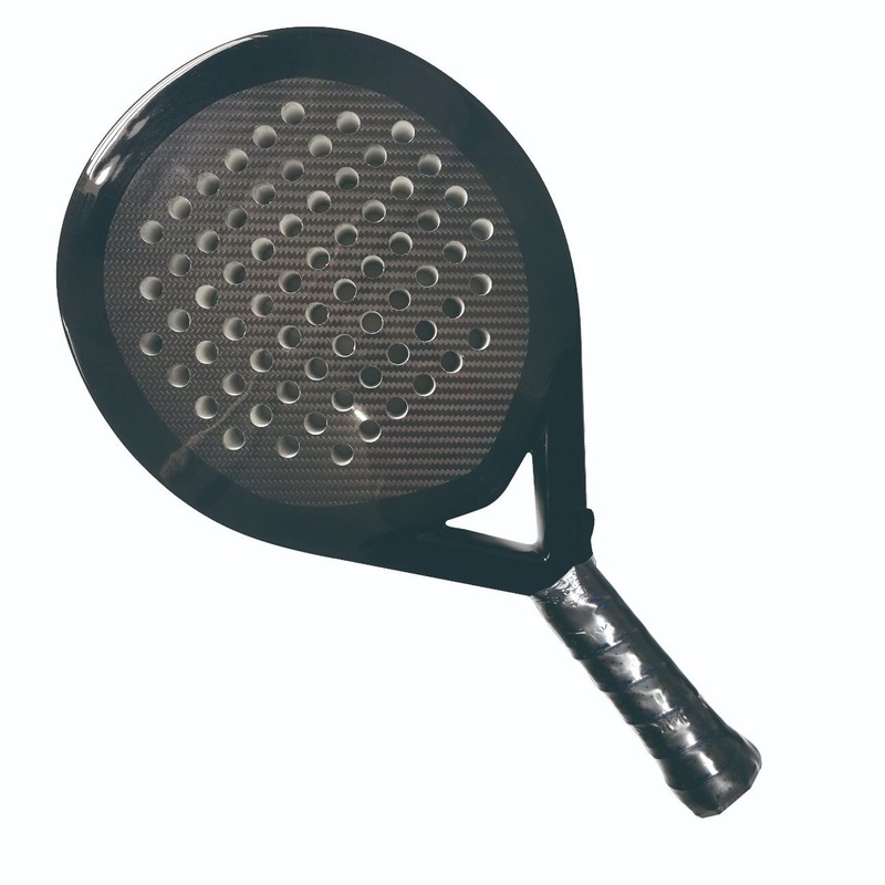 Customized Professional OEM Round Teardrop Diamond Padel Racket EVA 38mm
