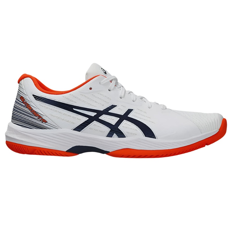 Asics Solution Swift FF Men’s Tennis Shoes – White / Blue Expanse