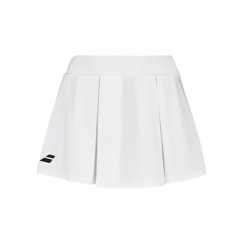 Falda Babolat Padel White/White 2025