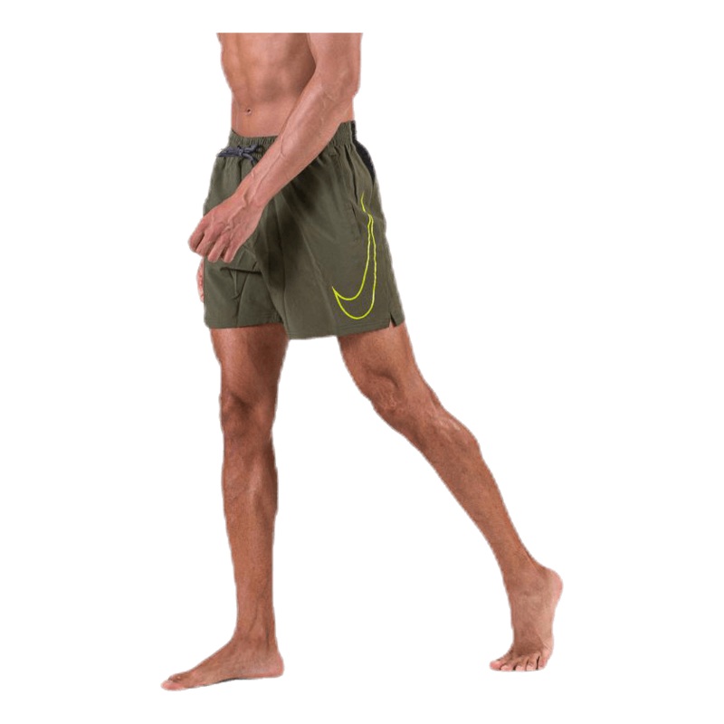 5 Volley Short Big Swoosh Green