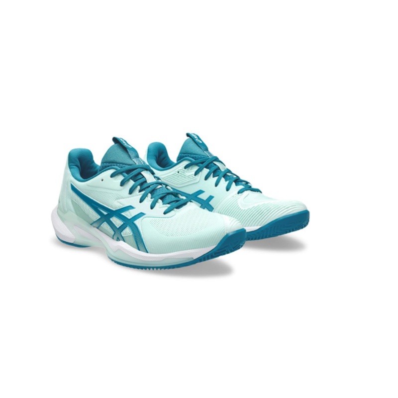 Asics Womens Solution Speed FF 3 Clay Tennis Shoes Soothing Sea and Teal Blue