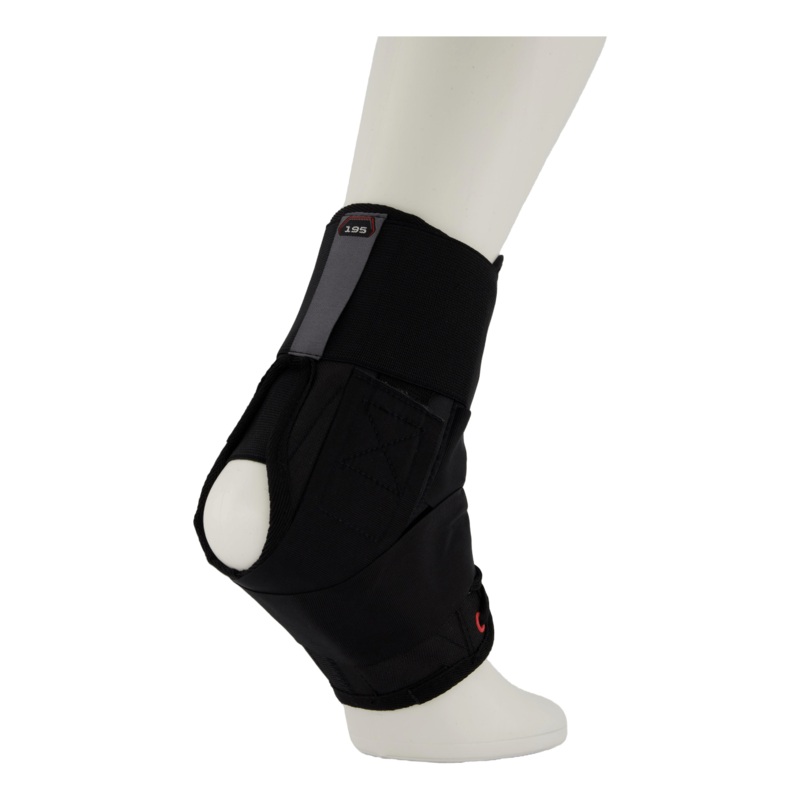 Ankle Brace W/ Straps Black|XS|S|M|L|XL