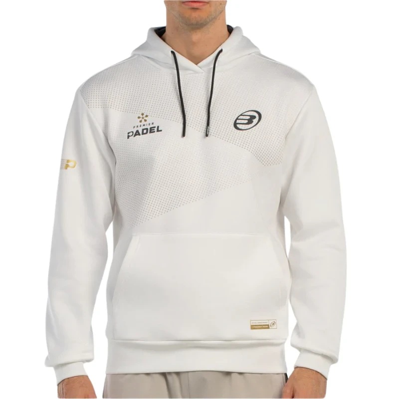 Bullpadel BAQUE Premier Padel White Sweatshirt