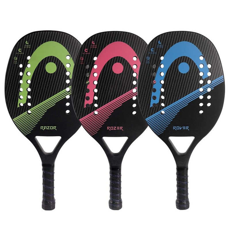 Customized Design Beach Tennis Racquet Raquete Beach Tennis 3K Customized Padel Racket