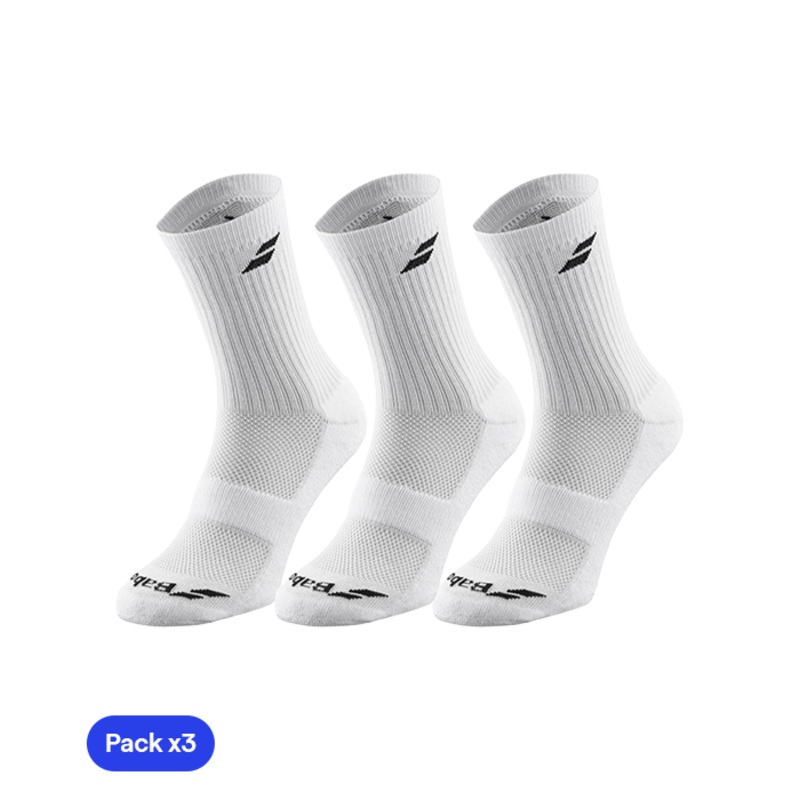 Calcetines Babolat Blanco Junior (Pack x3)