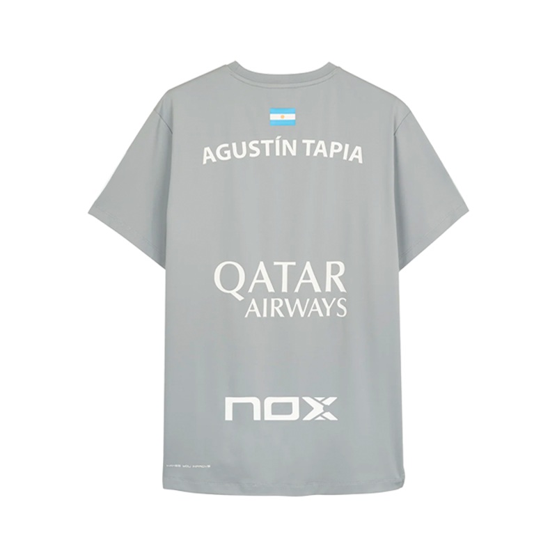 Camiseta NOX Gris Agustn Tapia