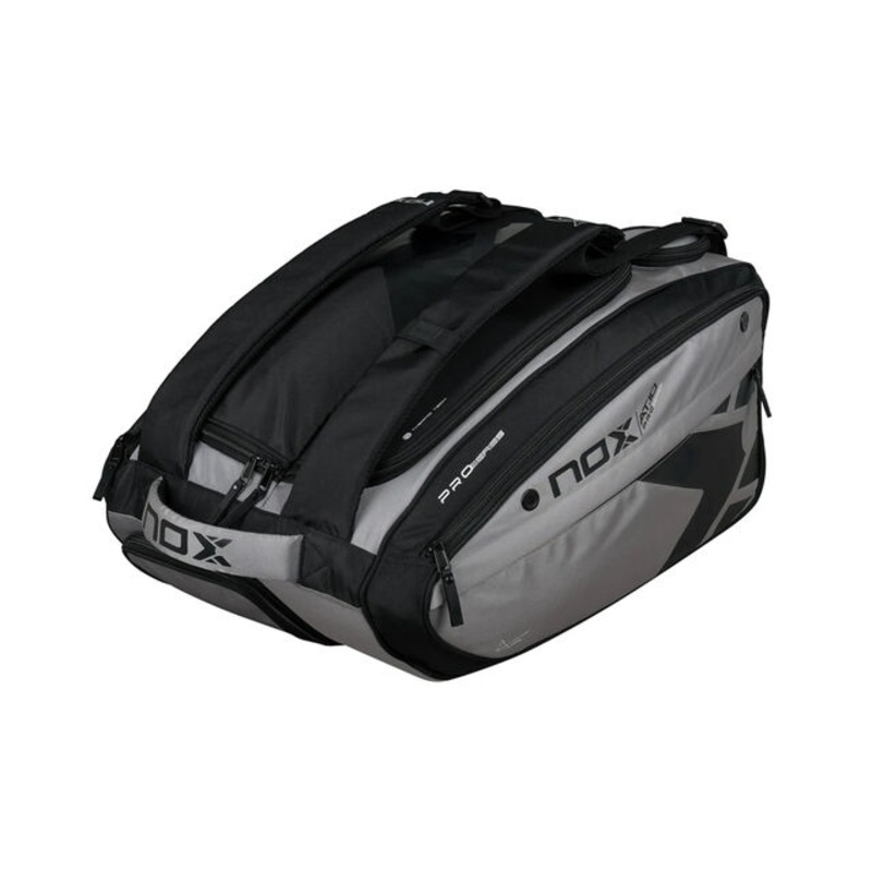 AT10 Competition XL Compact Padel Racket Bag-Black,Grey