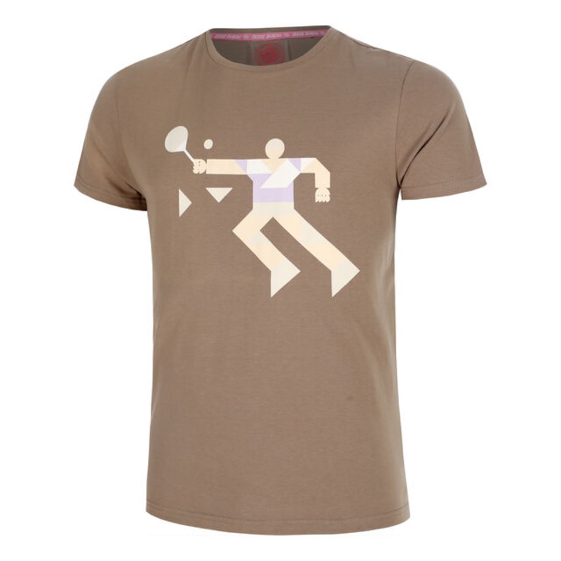 Paris 2025 Chill T-Shirt Men – Brown, Beige