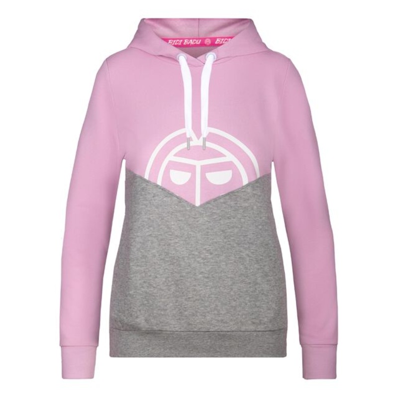 Salia Lifestyle Hoody Women – Pink, Lightgrey