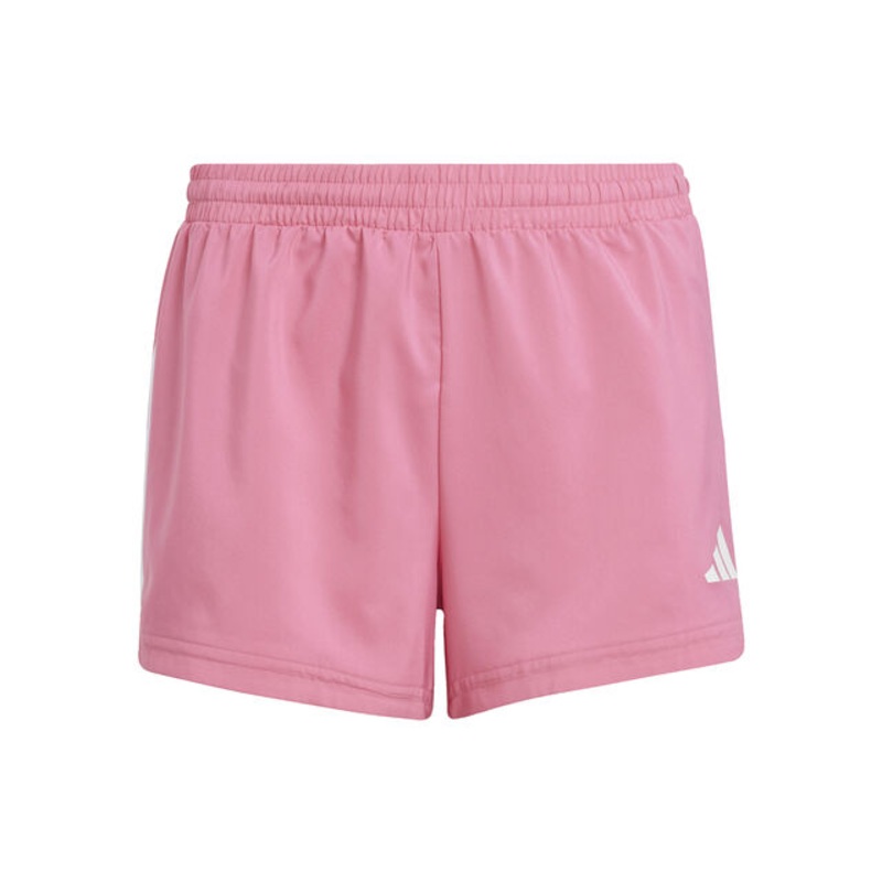 Training Essentials 3 Stripes Shorts Kids – Berry