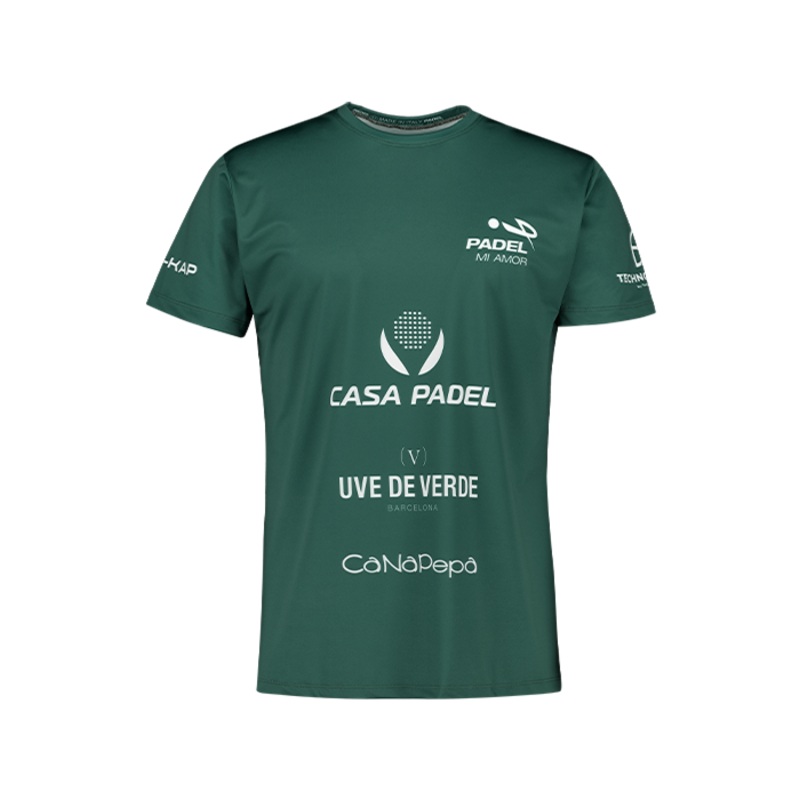 Camiseta Teo Zapata Padel Mi Amor Verde 2025