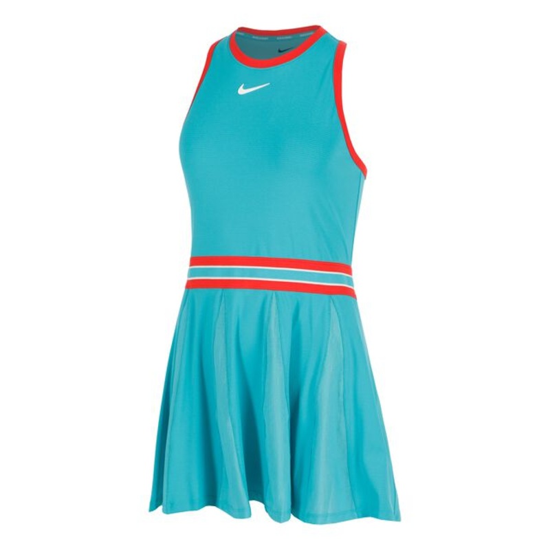 Court Dri-FIT Slam Dress Women – Turquoise, Red