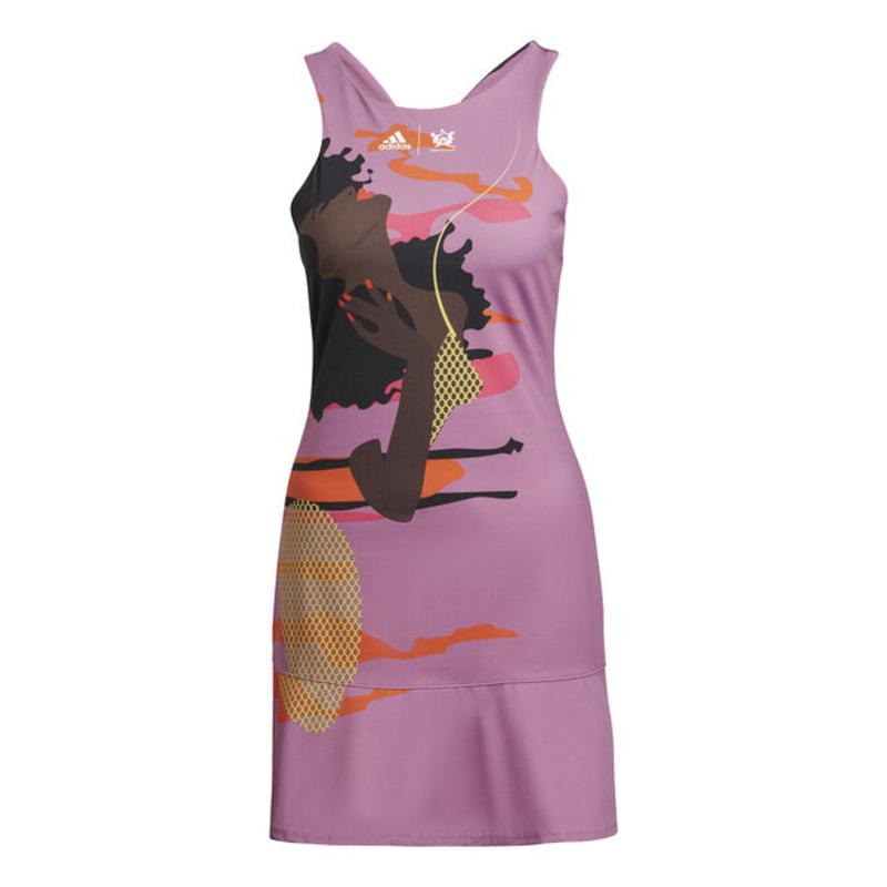 New York Y Dress Women – Lilac, Multicoloured