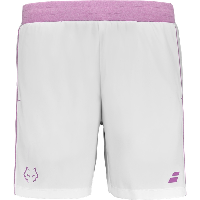 Babolat Shorts Juan Lebrn White/White 2025