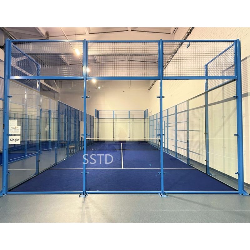 Big Discount Outdoor Sports Installing Panoramic Padel Tennis Court Supplier with CE Certification Passed Manufacturing