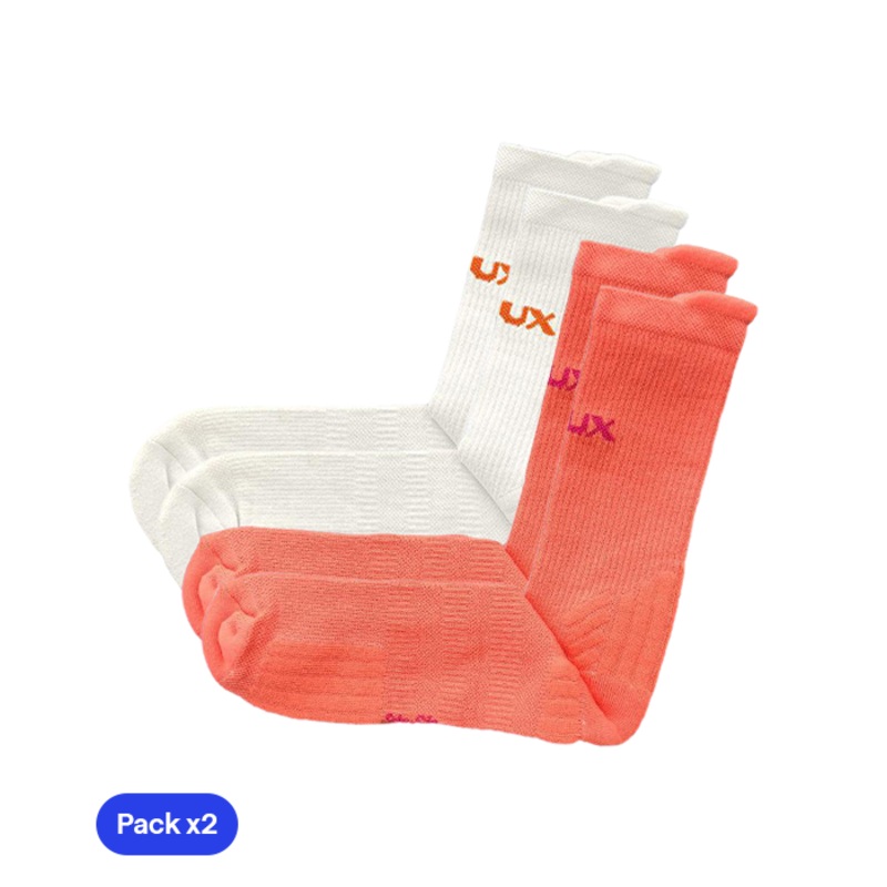 Calcetines Siux Largos Reveal Rosas/blancos 2025