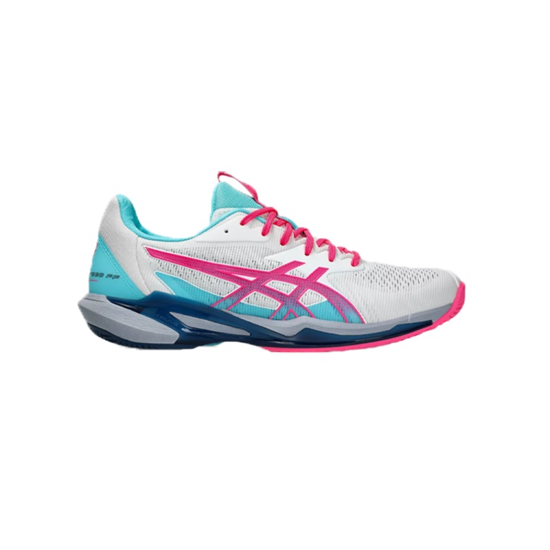 Zapatillas Asics Solution Speed FF 3 Padel White/Hot Pink 2025