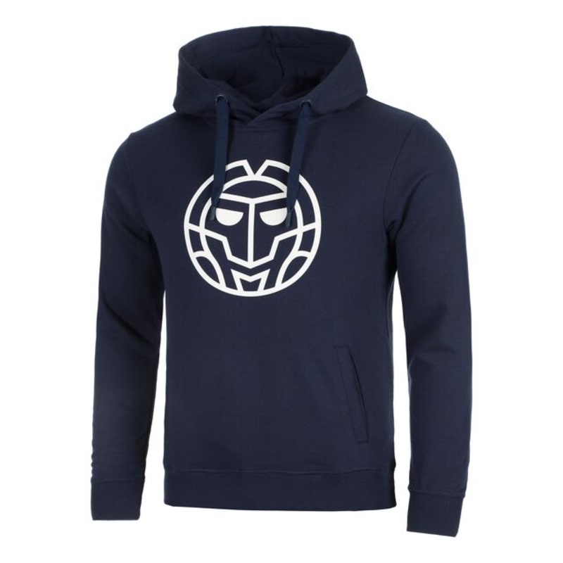Crew Logo Hoody Men – Dark Blue
