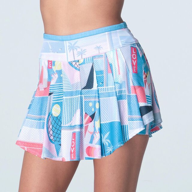 Linen Intuition Skirt Women – Multicoloured