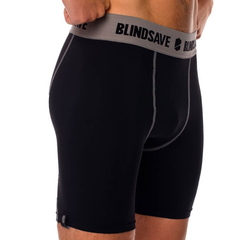 Blindsave Kompressionsshorts med suspensoar