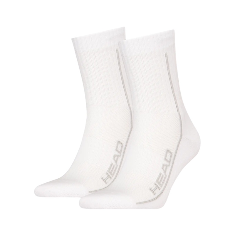 Calcetines HEAD Performance Crew Blanco (Pack x2)