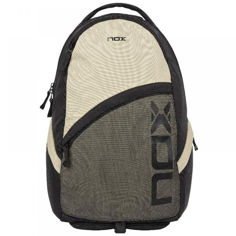 Sac  dos Nox Street noir gris clair