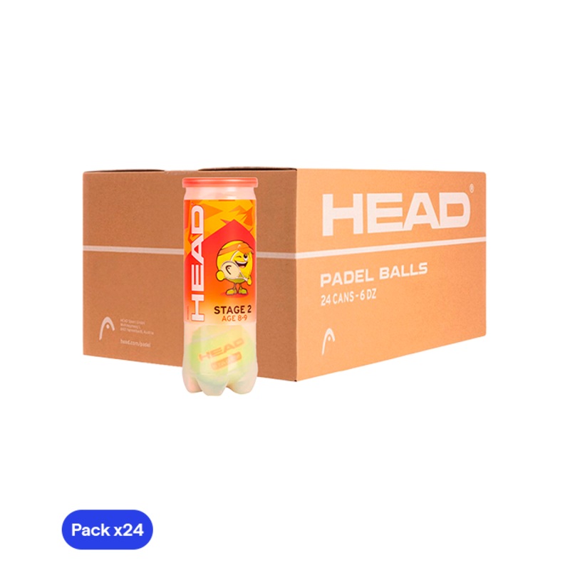 Cajn Pelotas HEAD Stage 2 (8/9 aos)