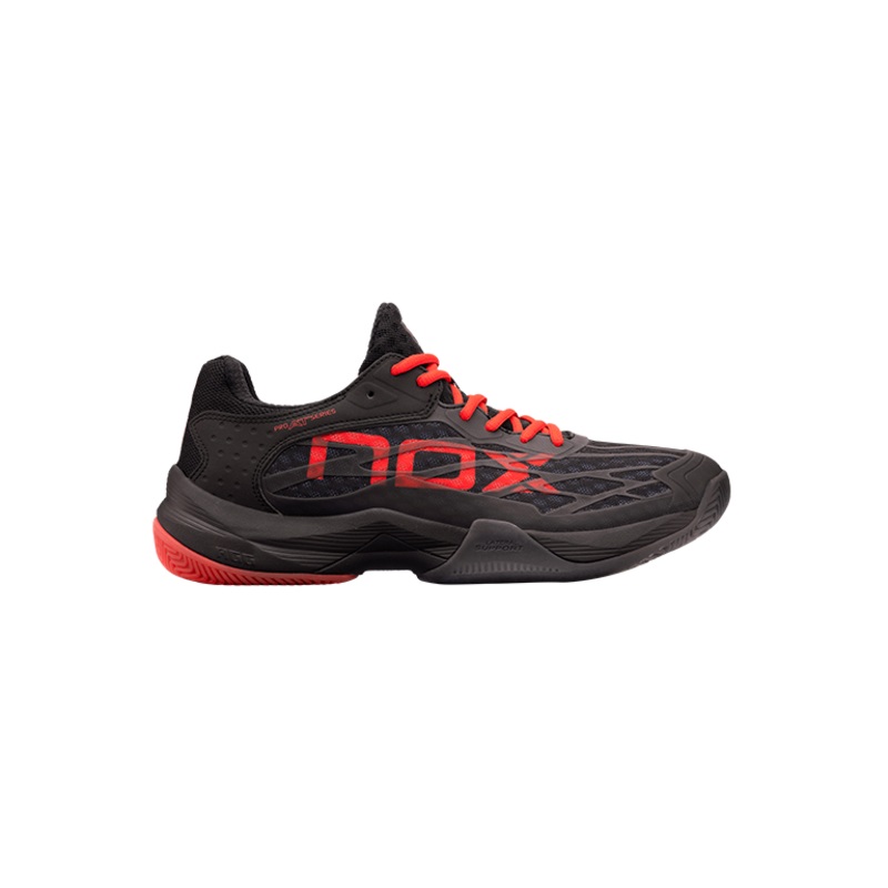 Zapatillas NOX AT10 Lux Negro/Rojo