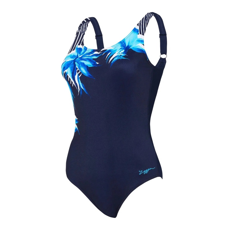 Zoggs Adjustable  Scoopback Ladies Swimming Costume – Ocean Treasure