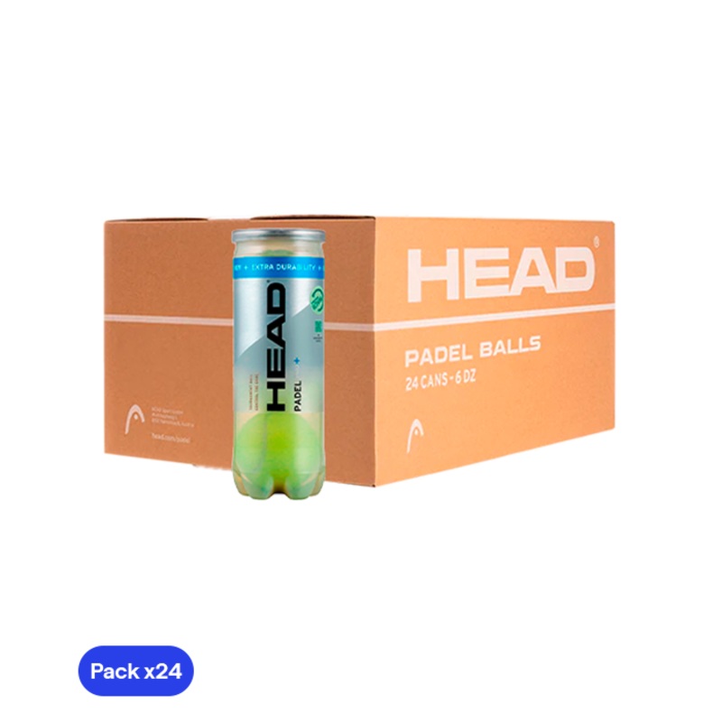 Cajn Pelotas HEAD Padel Pro+ 2024/2025 (pack x 24)