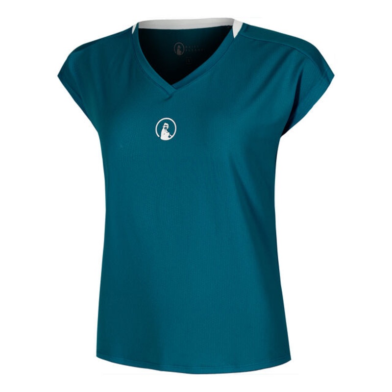 Create Volley T-Shirt Women – Petrol, White