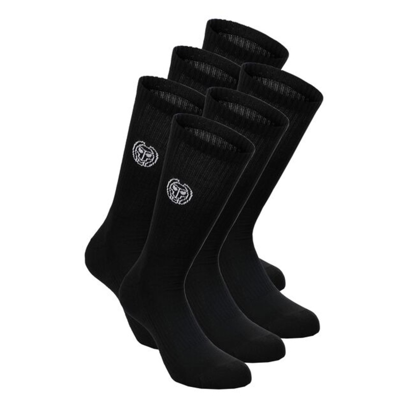 Don Carlito XXL Crew Move Tennis Socks – Black