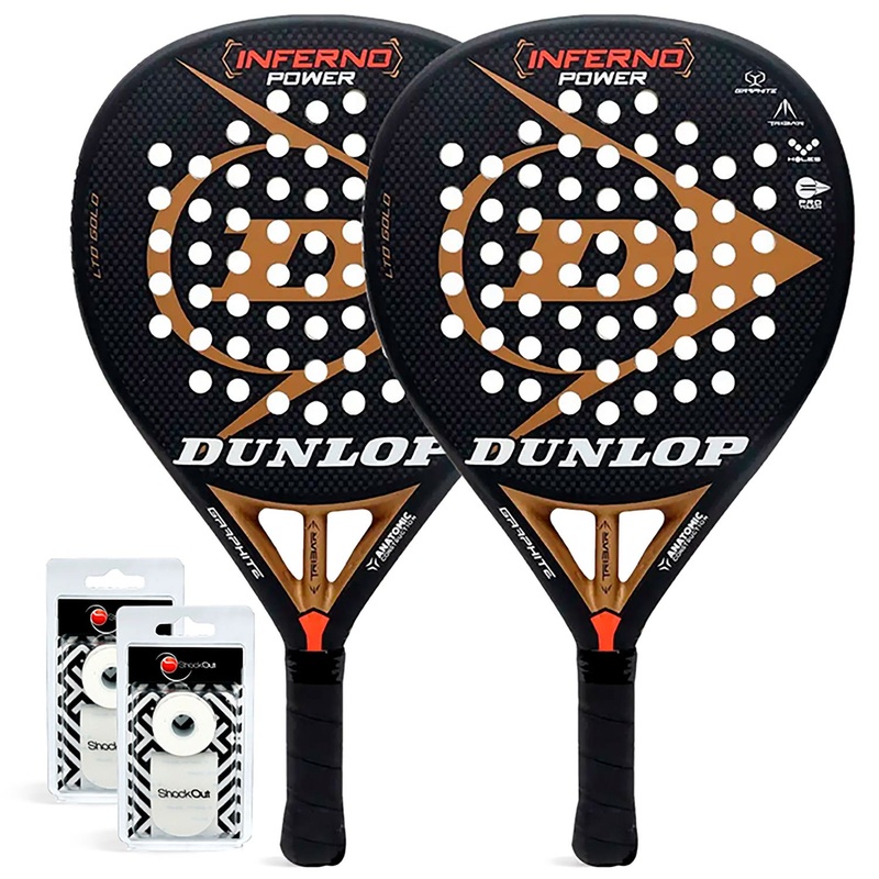 DUO PACK Dunlop Inferno Power Gold