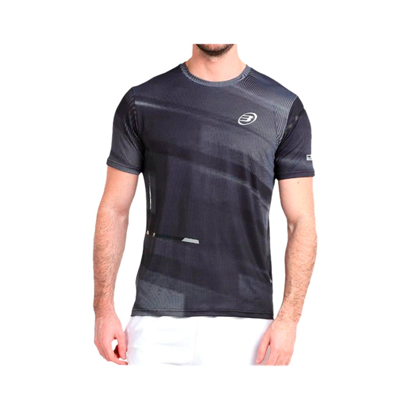Camiseta Bullpadel Adula JR Negra