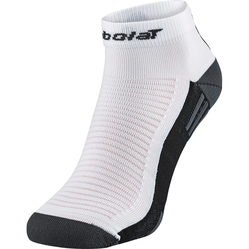 BABOLAT Low Padel Socks black|S|Blanc et Noir