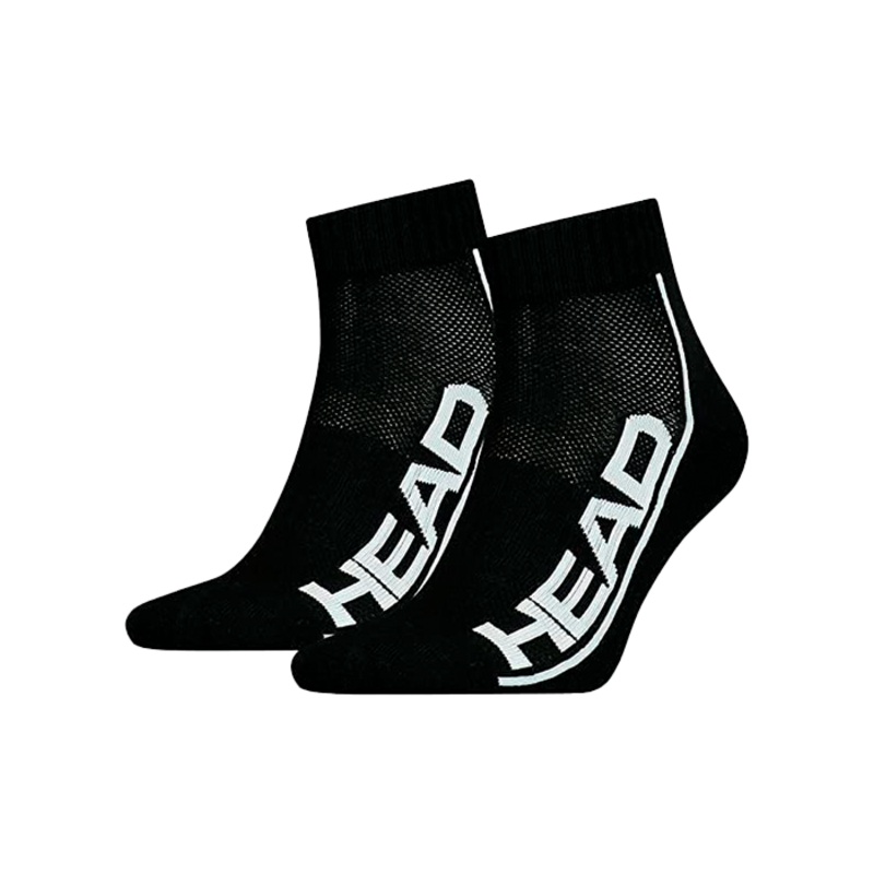 Calcetines HEAD Performance Quarter Negro (Pack x2)