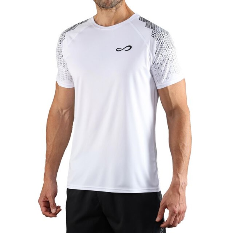 Feisty Hexagon T-Shirt Men – White