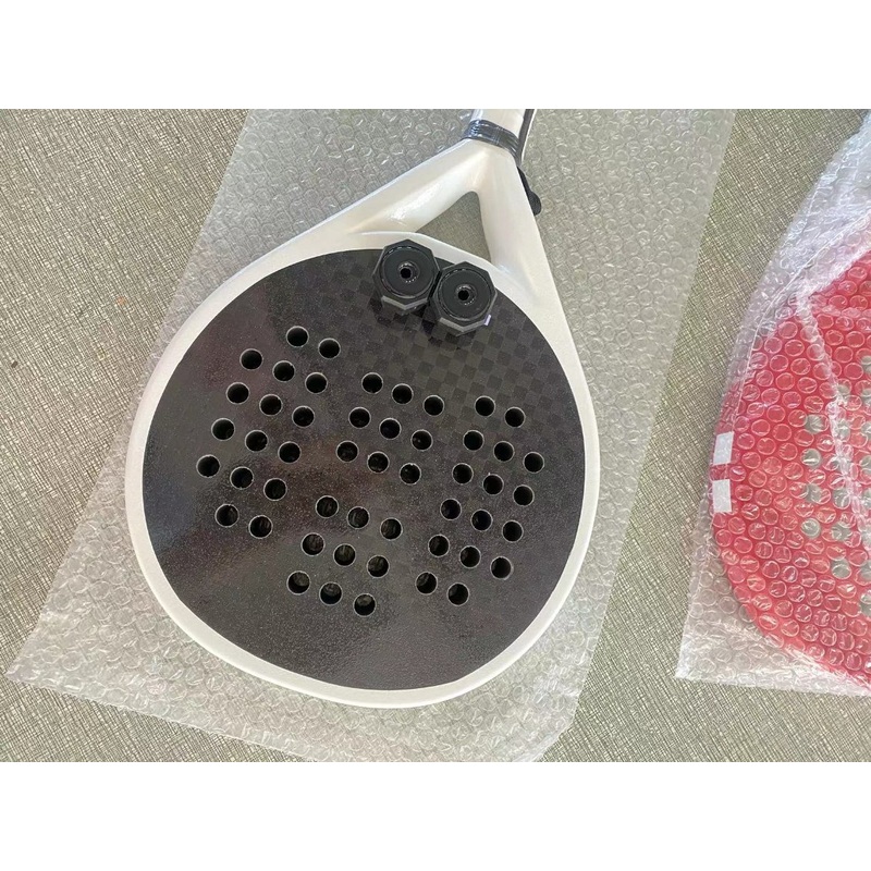 Free Design 18K 12K 3K Carbon Padel Racquets Custom 3D Matte Surface Paddle Tennis Racket