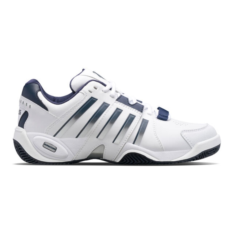 Accomplish Iv All Court Shoe Men – White, Dark Blue