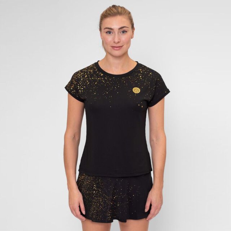 Paris 2024 T-Shirt Women – Black, Gold