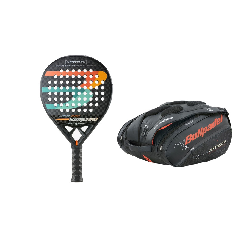 Bullpadel Vertex 03 Control 2022 + Vertex Big Capacity Racketvska