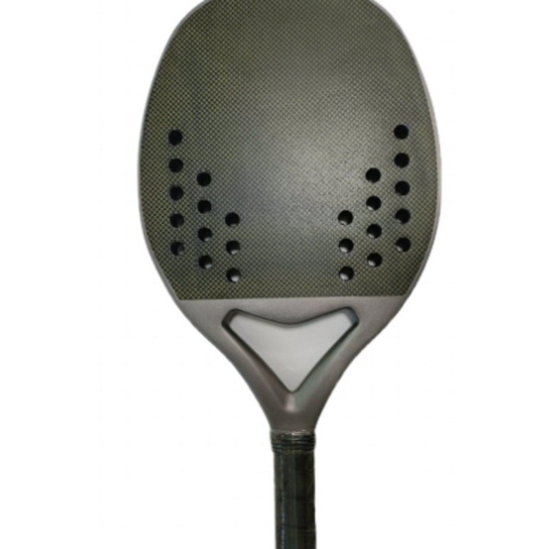 Wholesale Best Quality Fashion OEM ODM Custom 3K 12K 18K Carbon Fiber Drop Shot Wooden Beach Tennis Racket