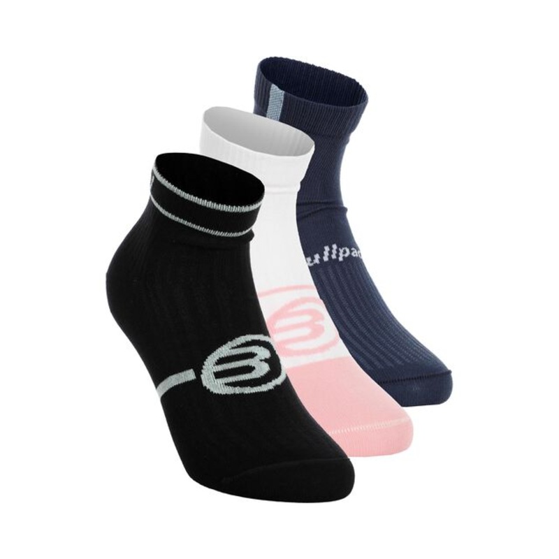 Bp256 (Pack 3) Sports Socks Women – Black, White
